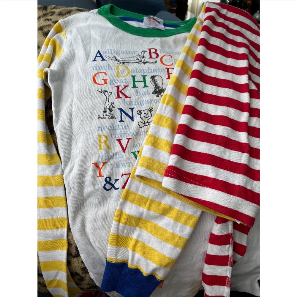 Hanna Andersson organic long johns pajamas
